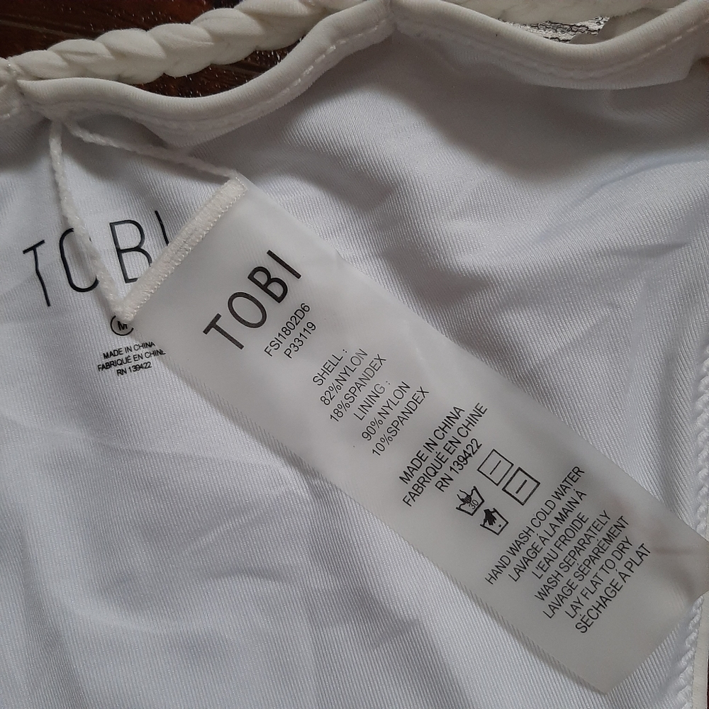 Tobi Braided Bikini Bottoms NWT Size Medium - Picture 5 of 9